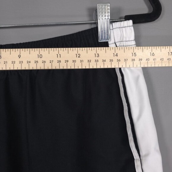 Vintage Nike Windbreaker Track Pants Women’s Drawstring‎ Slit Hem Y2K MEDIUM - Picture 5 of 11